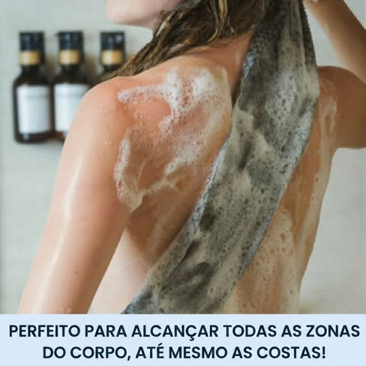 Toalha de banho esfoliante Lomexos